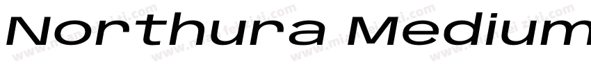 Northura Medium Ultra Expanded字体转换